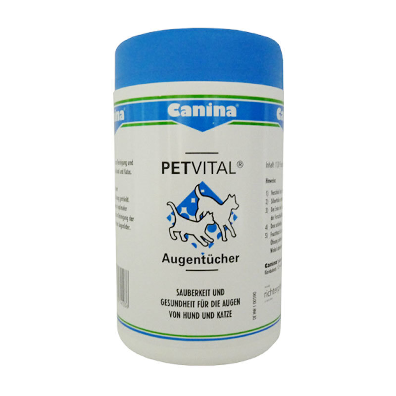 Canina Augen- & Ohrenpflege Canina Petvital Augentücher 120 Stk