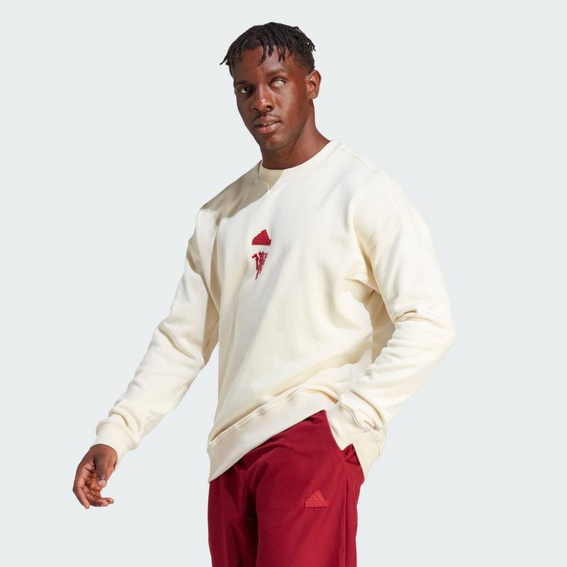 adidas Manchester United LFSTLR Sweatshirt Langarmshirt Herren