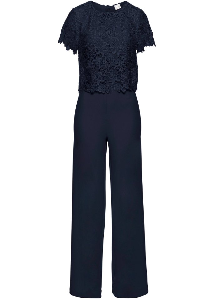 Jumpsuit mit Spitze