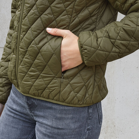 Leichtsteppjacke, grün