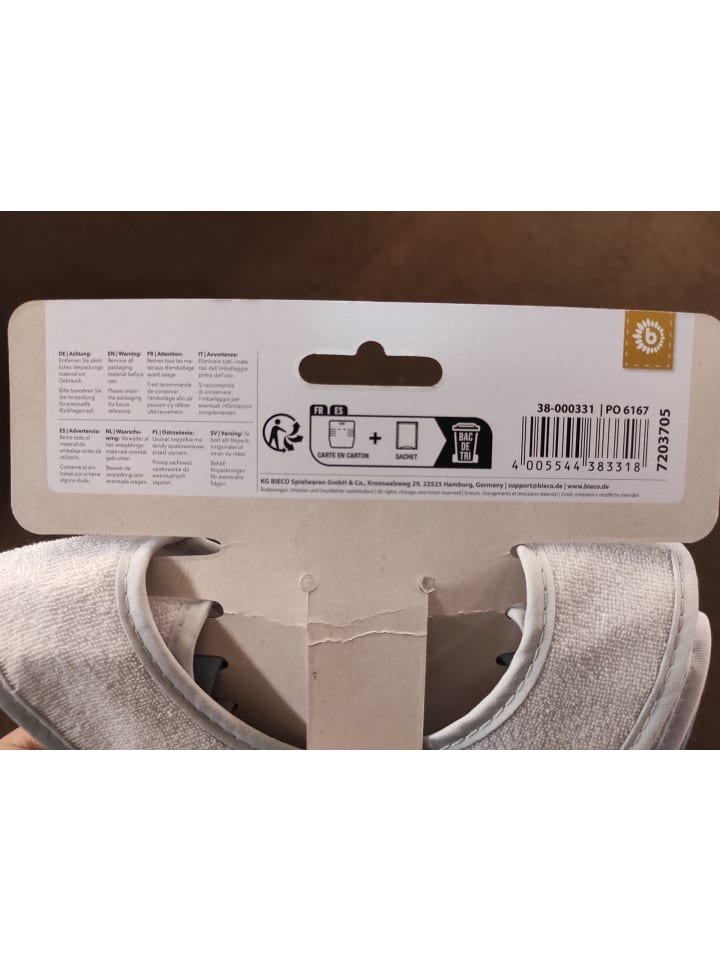 Bieco Spielwaren Lätzchen 5er Pack - ab Geburt in Grau günstig kaufen onesize