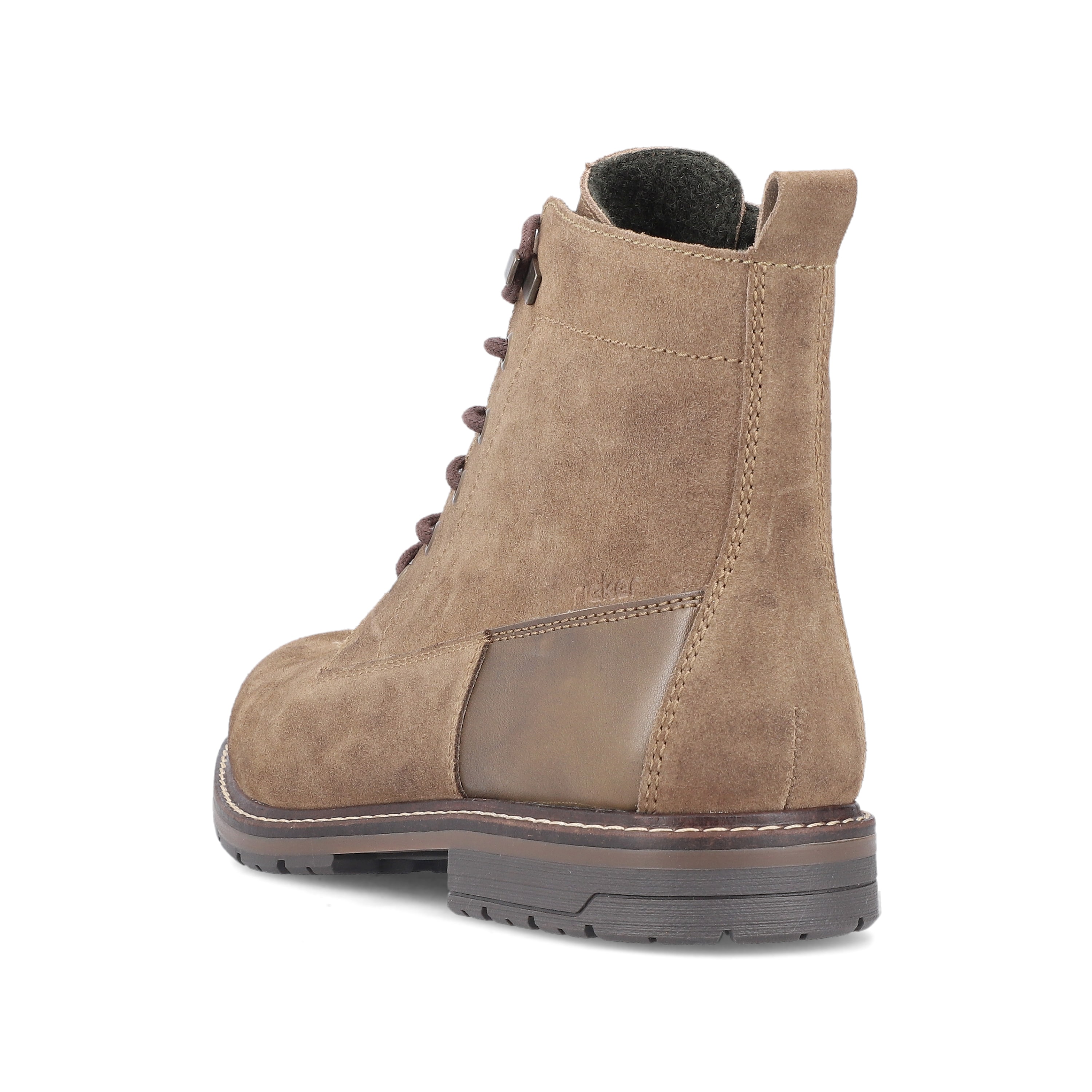 Rieker Herren Schnürstiefel sandbraun