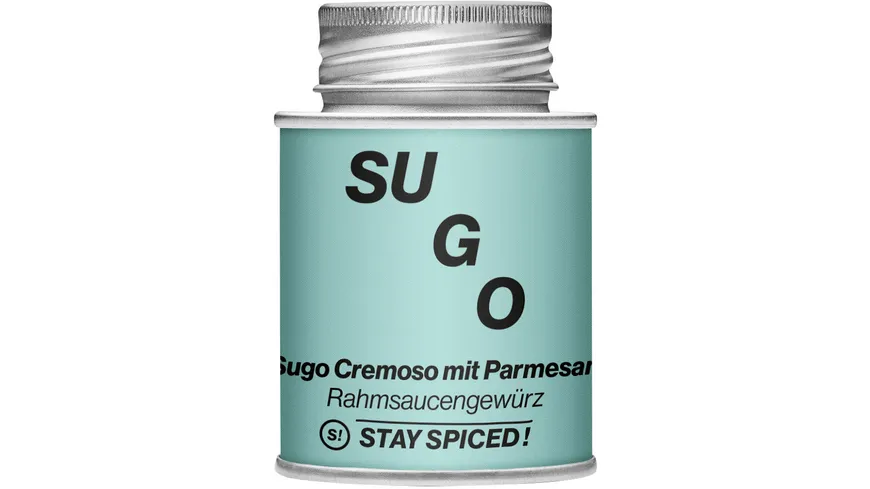 STAY SPICED! Gewürzmischung Sugo Cremoso mit Parmesan 80 g