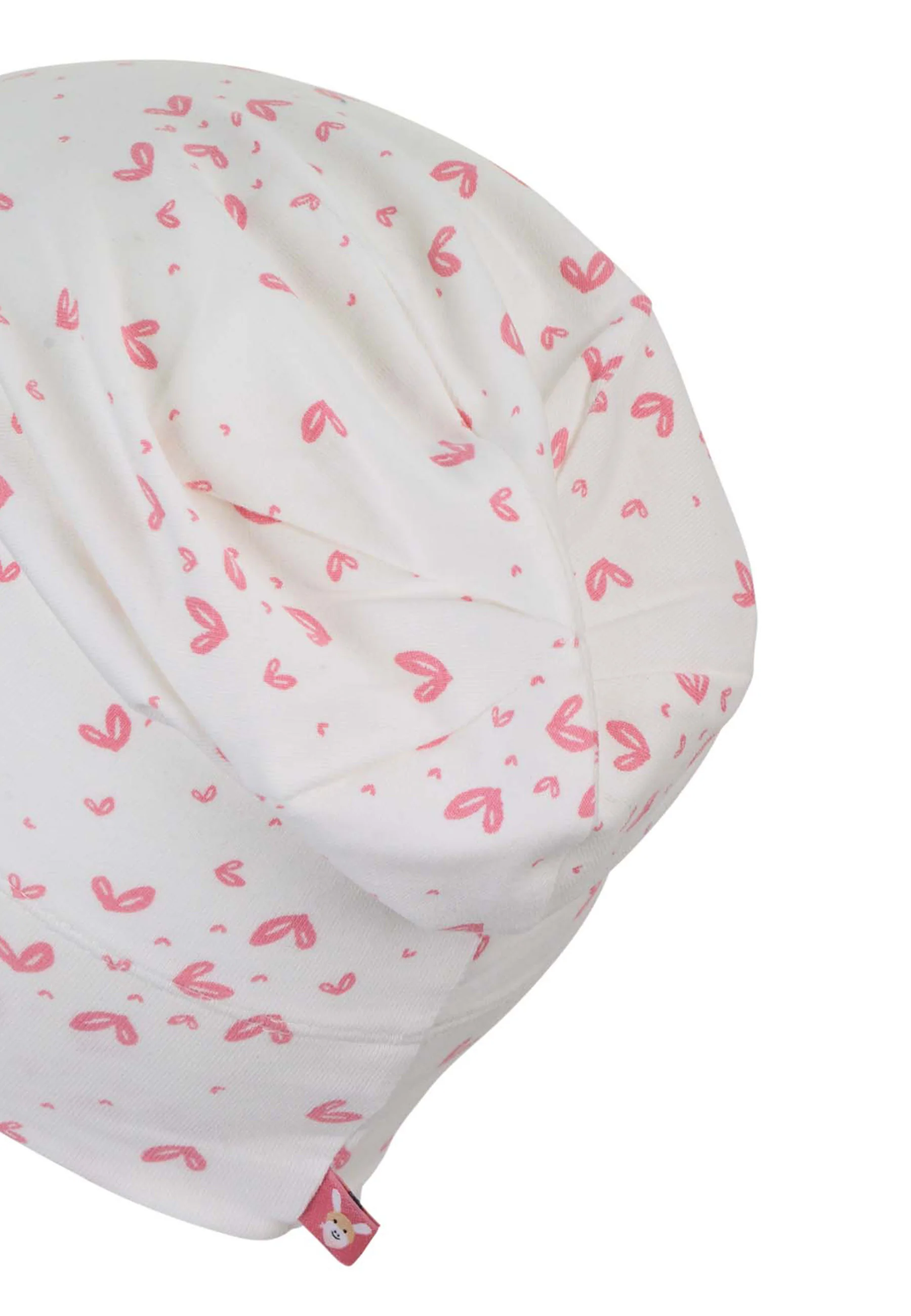 GOTS Slouch-Beanie aus Single Jersey (Bio) in Ecru