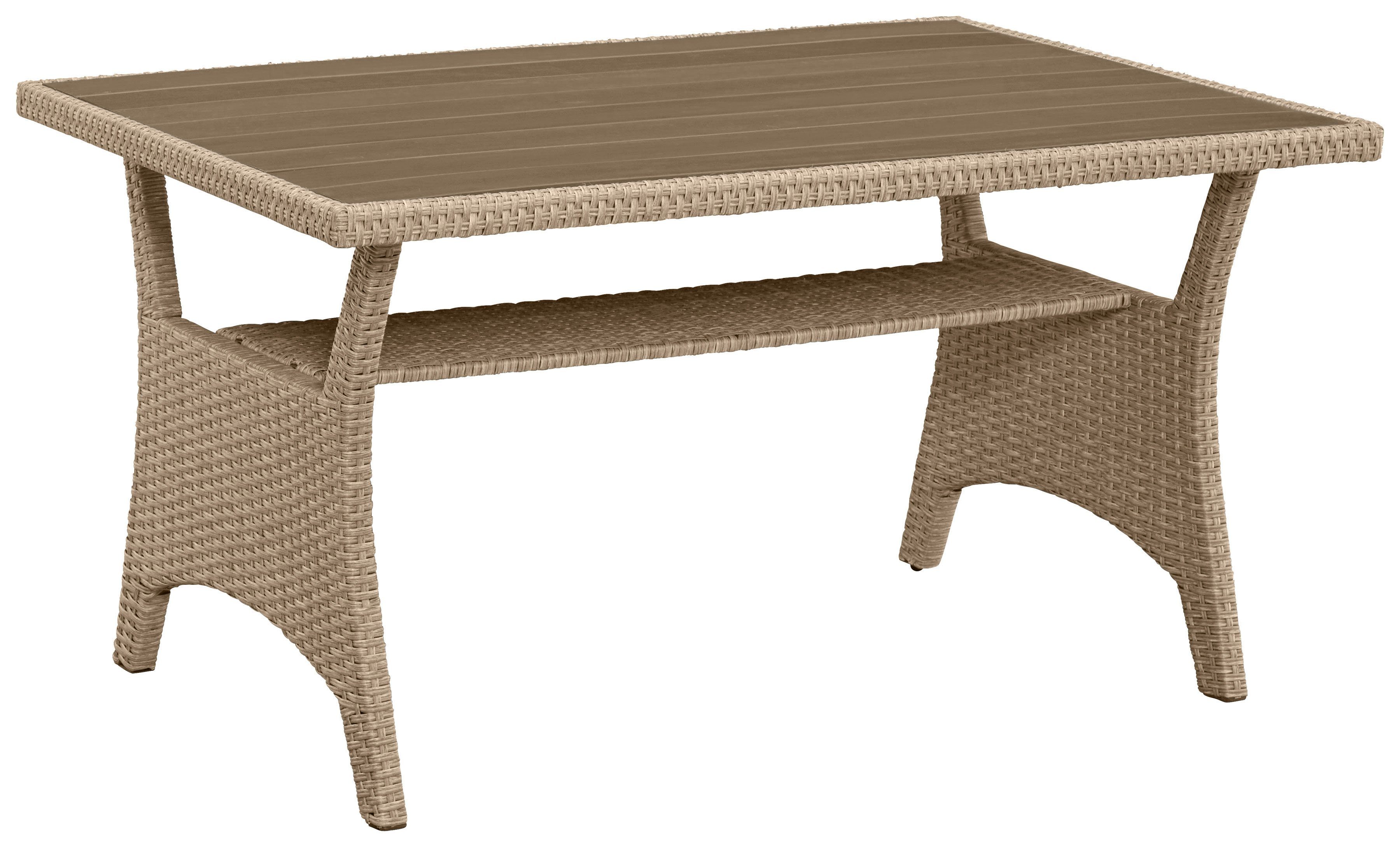 KONIFERA Gartenlounge-Set Rotterdam, (20-tlg), 3 Sofas, 2 Hocker, Tisch 120x82 cm, Polyrattan
