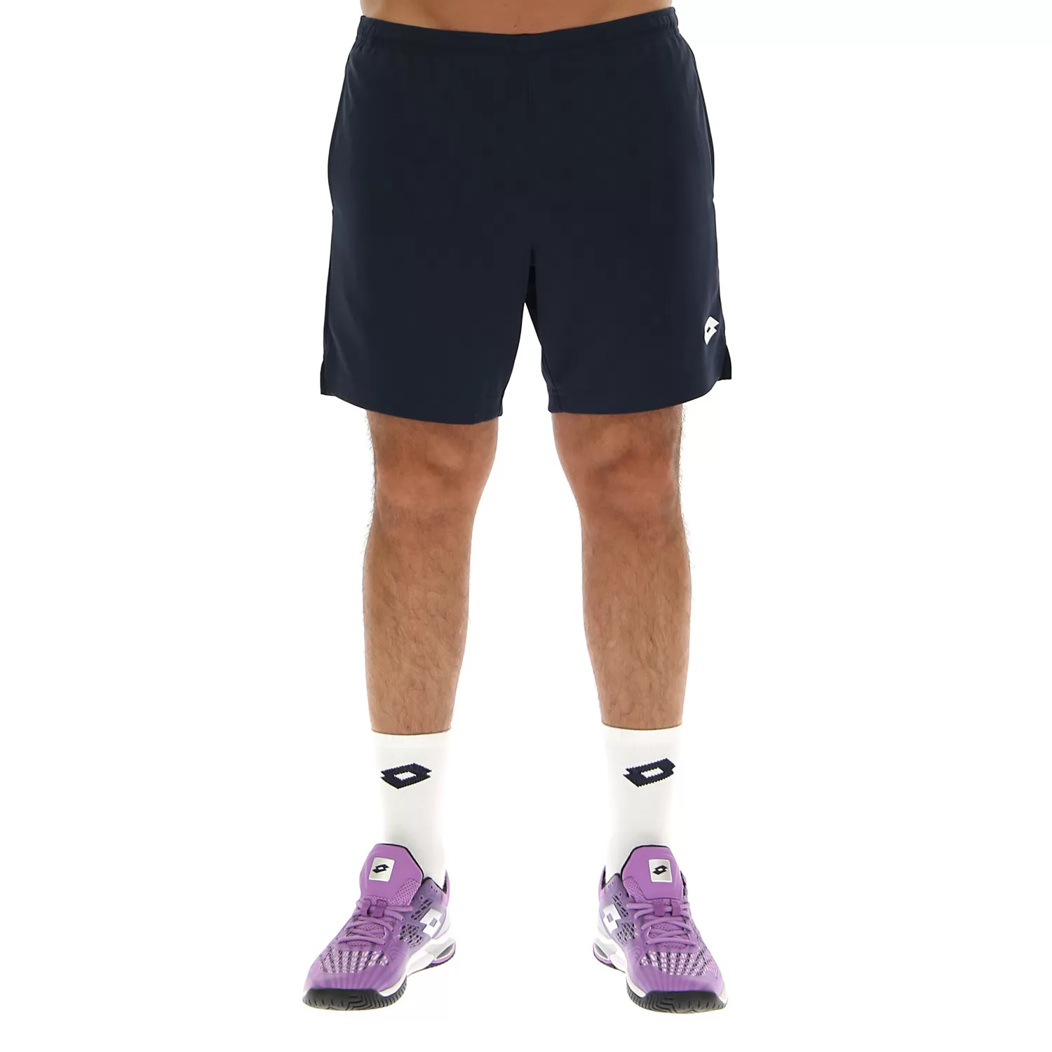 TEAM II SHORT7 PL MARINBLÅ