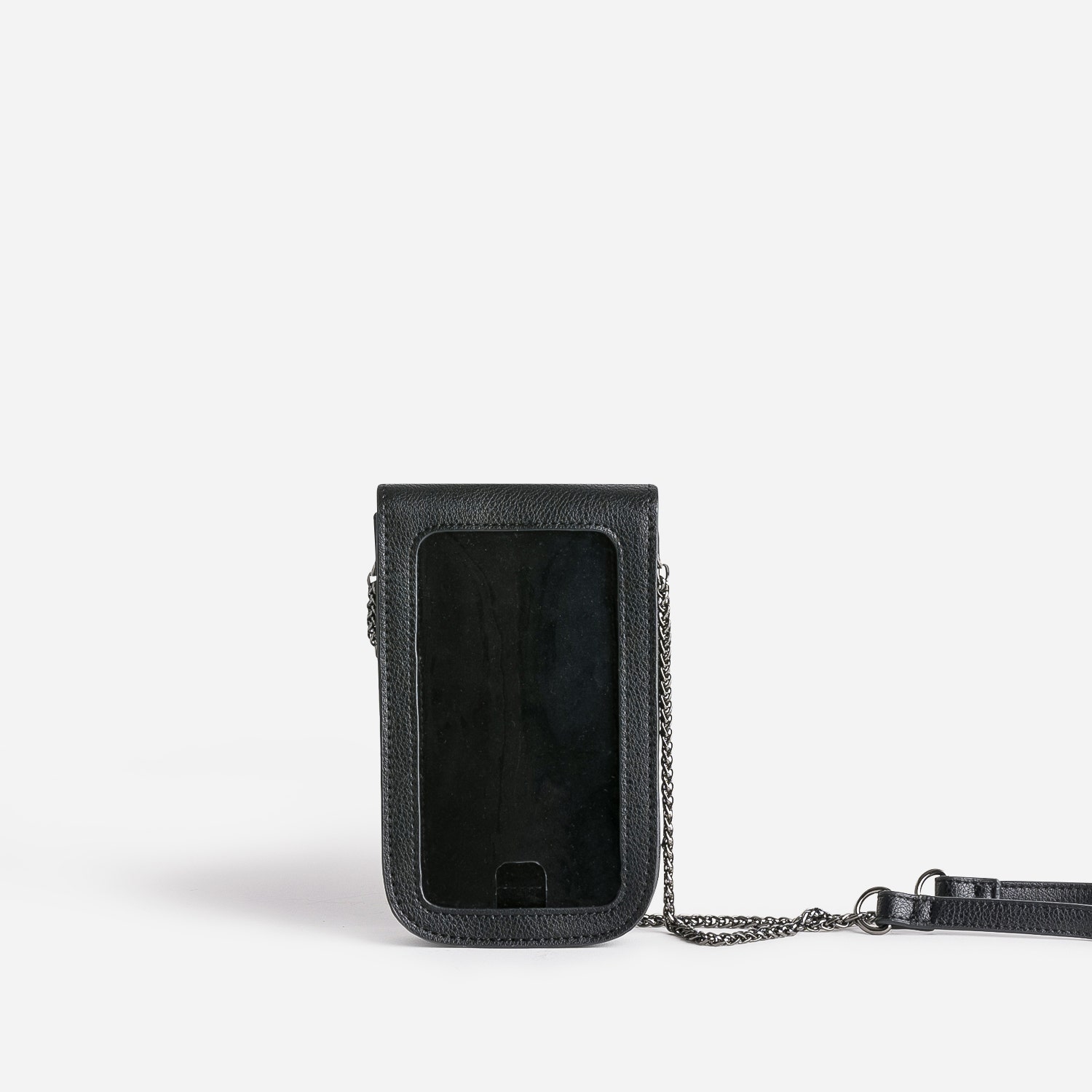 Pochette à téléphone TEXTO noire