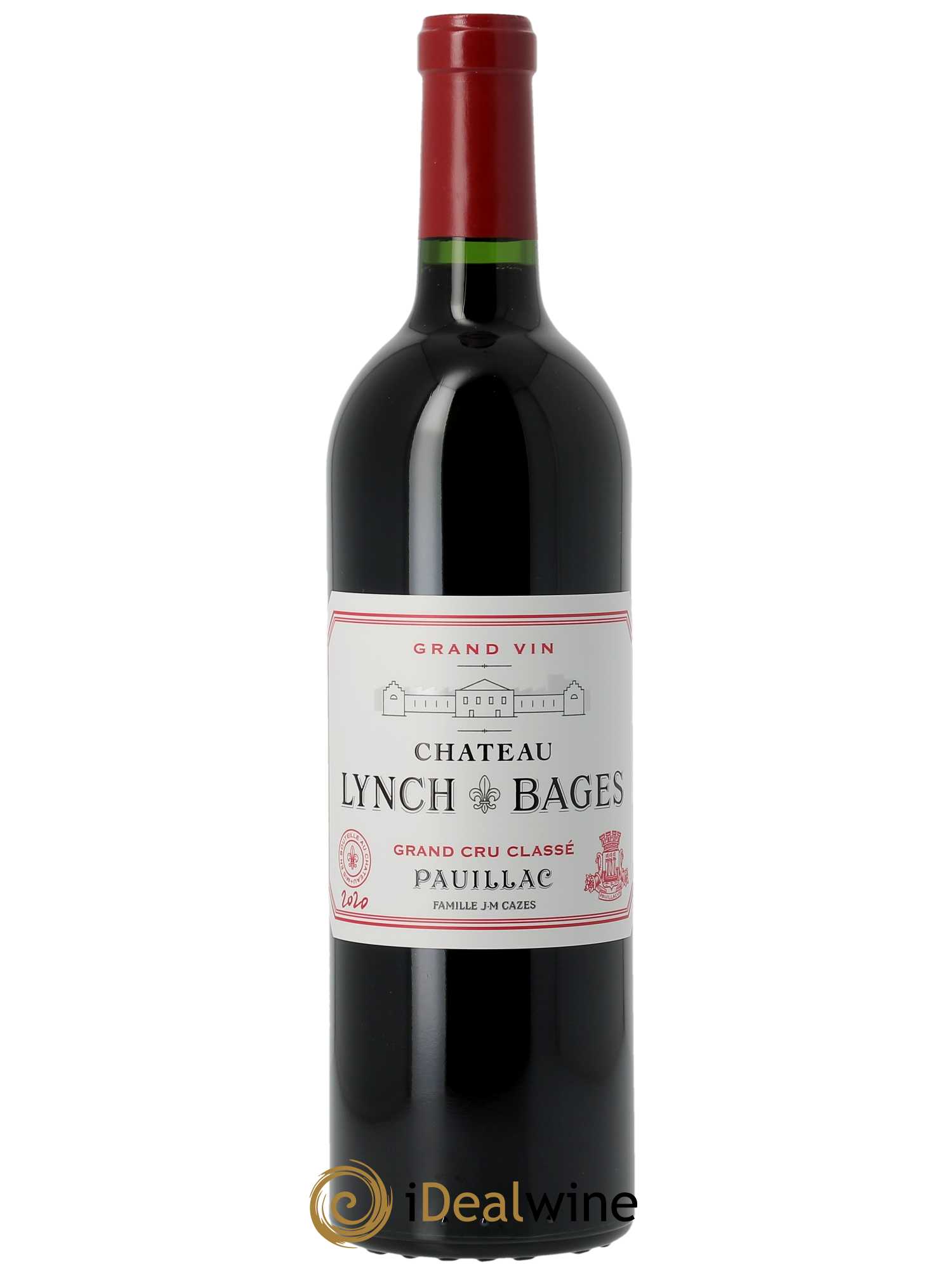 Château Lynch Bages 5ème Grand Cru Classé (CBO à partir de 6 BTS) 2020 - Lot de 1 Bouteille