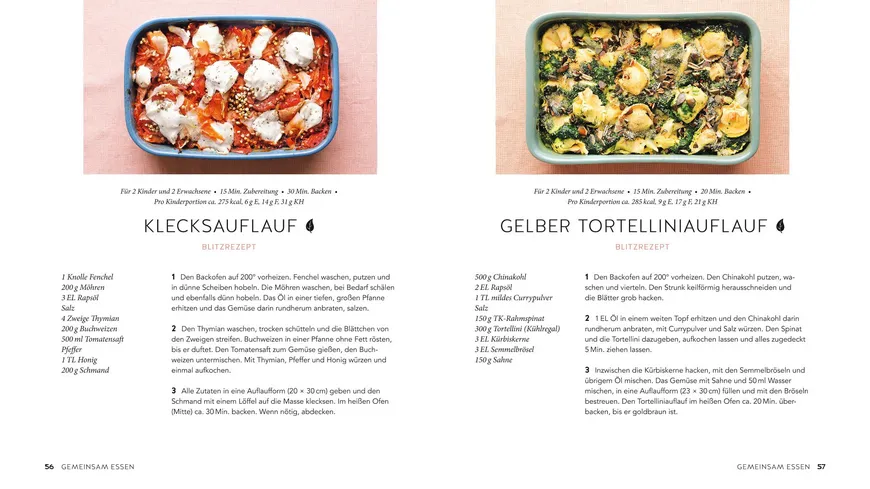 Kochen für Kleinkinder