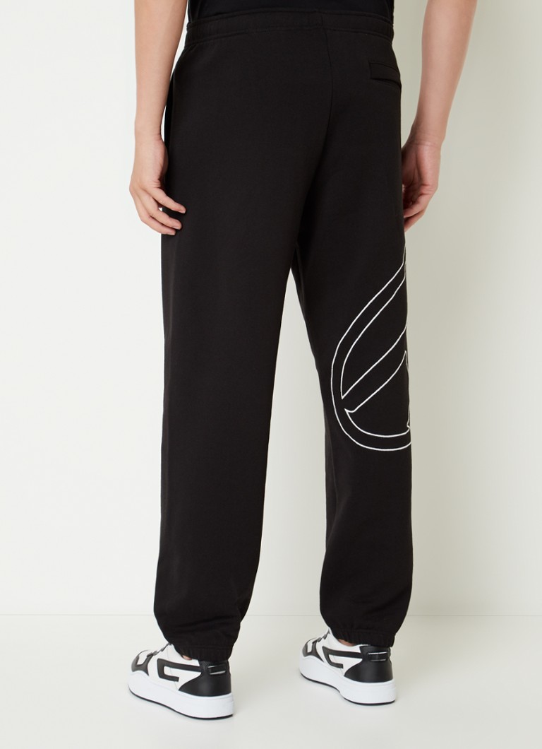 Pantaloni de trening Diesel Marky cu croială dreaptă și logo brodat