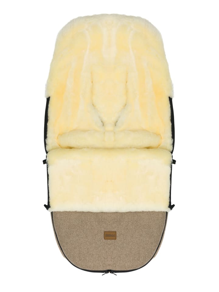 fillikid Echtfell-Winterfußsack Makalu Wool Exklusiv in Braun günstig kaufen onesize