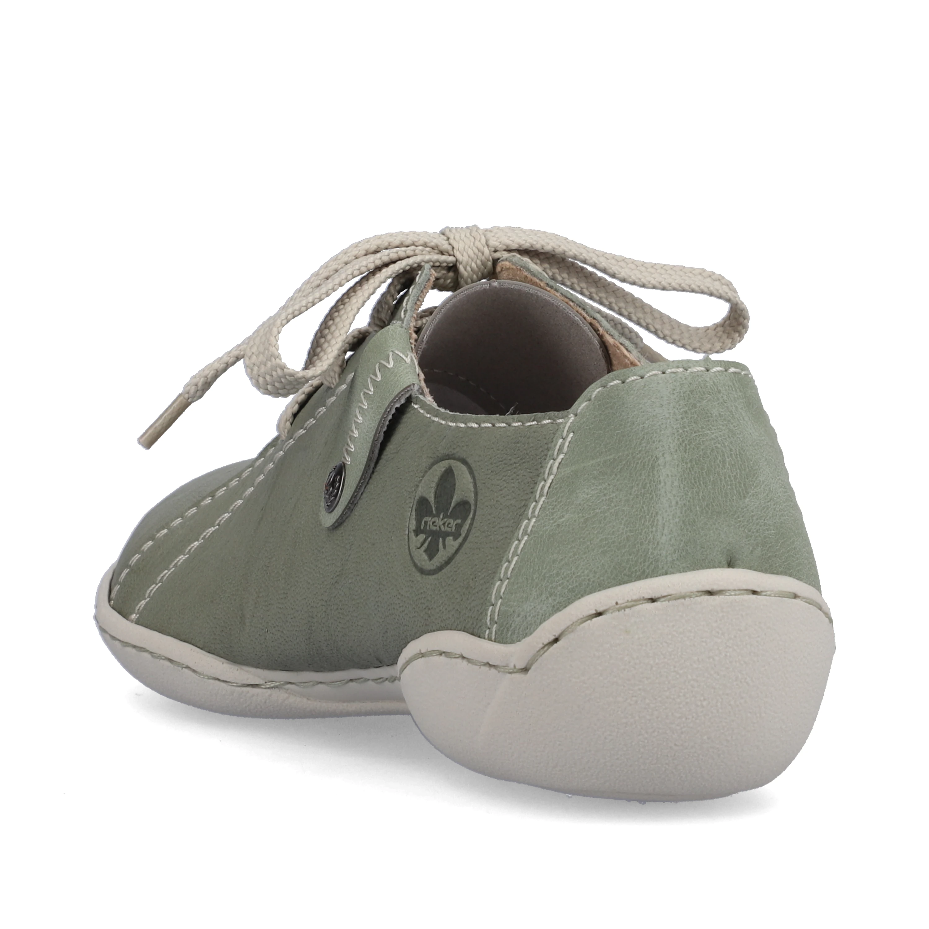 Rieker Damen Schnürschuhe grüngrau