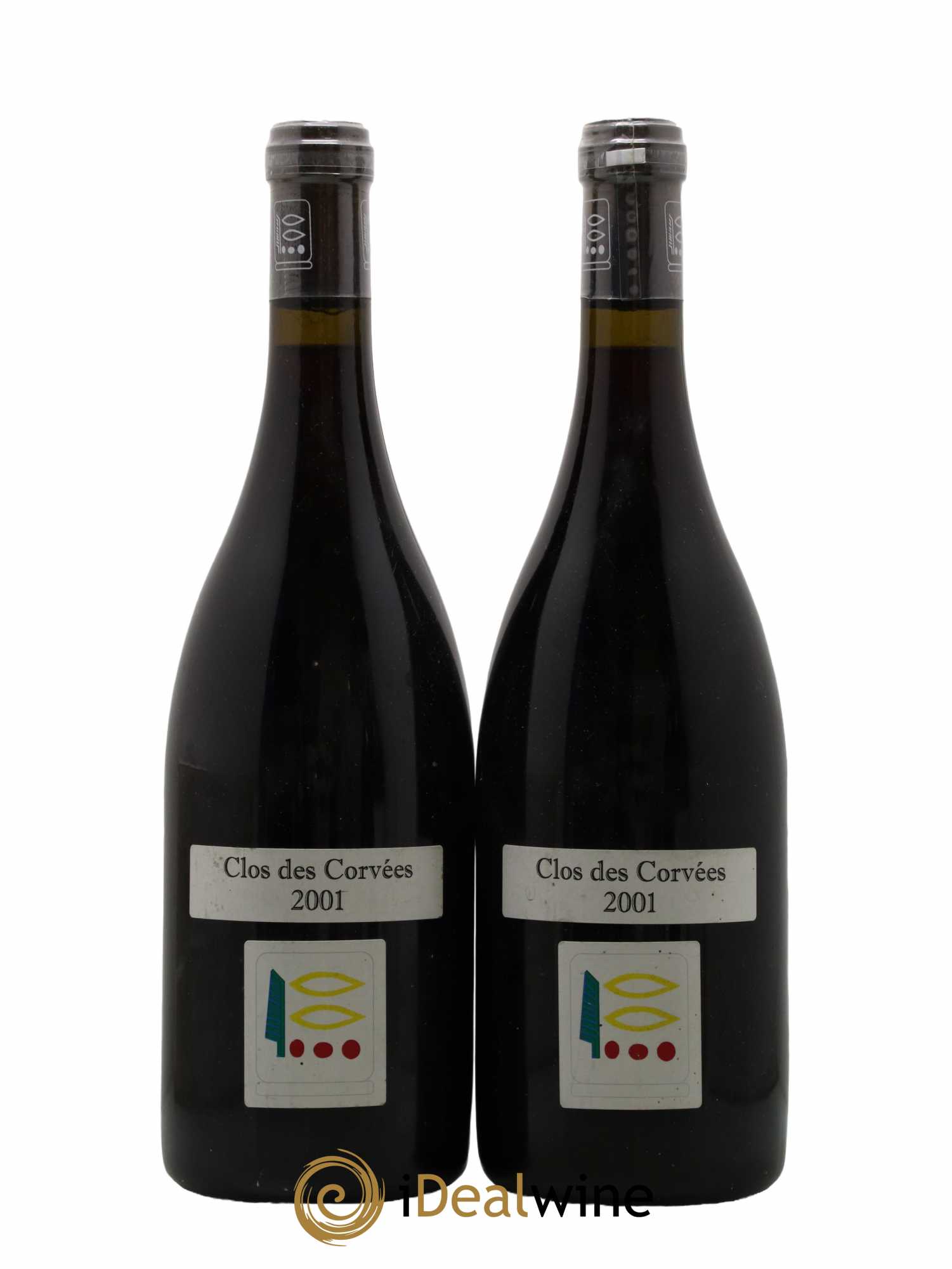 Nuits Saint-Georges 1er Cru Le Clos des Corvées Prieuré Roch  2001 - Lot de 2 Bouteilles