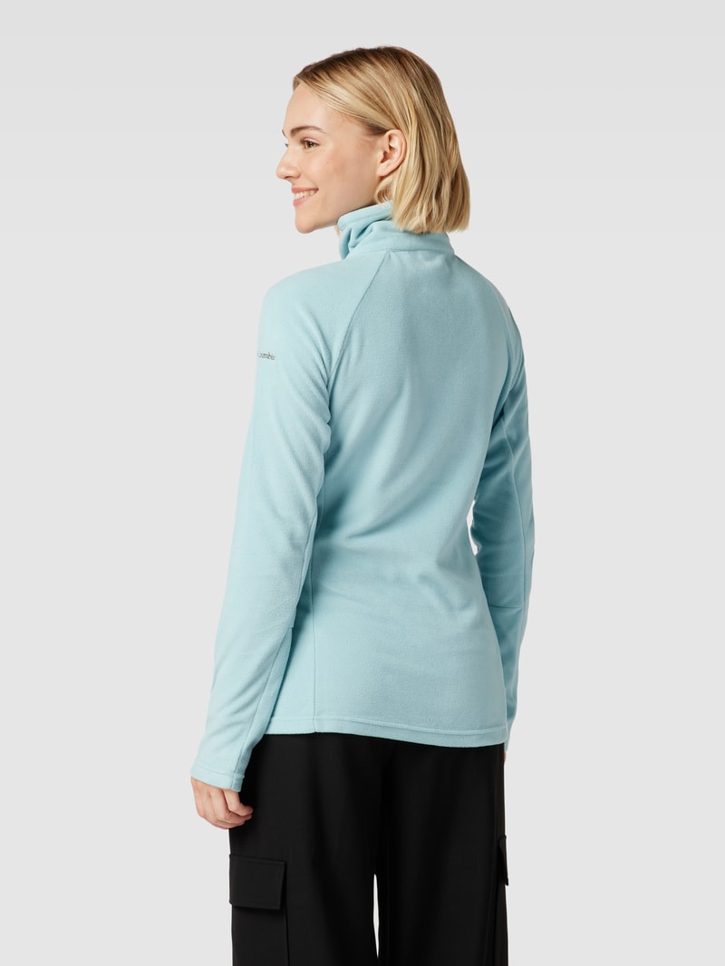 Sweatshirt aus Fleece mit Stehkragen Modell 'GLACIAL™ IV 1/2 ZIP' in aqua blau