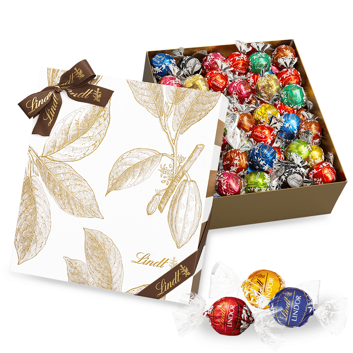 Lindt Pick & Mix Cacao Box Weiß, 600g