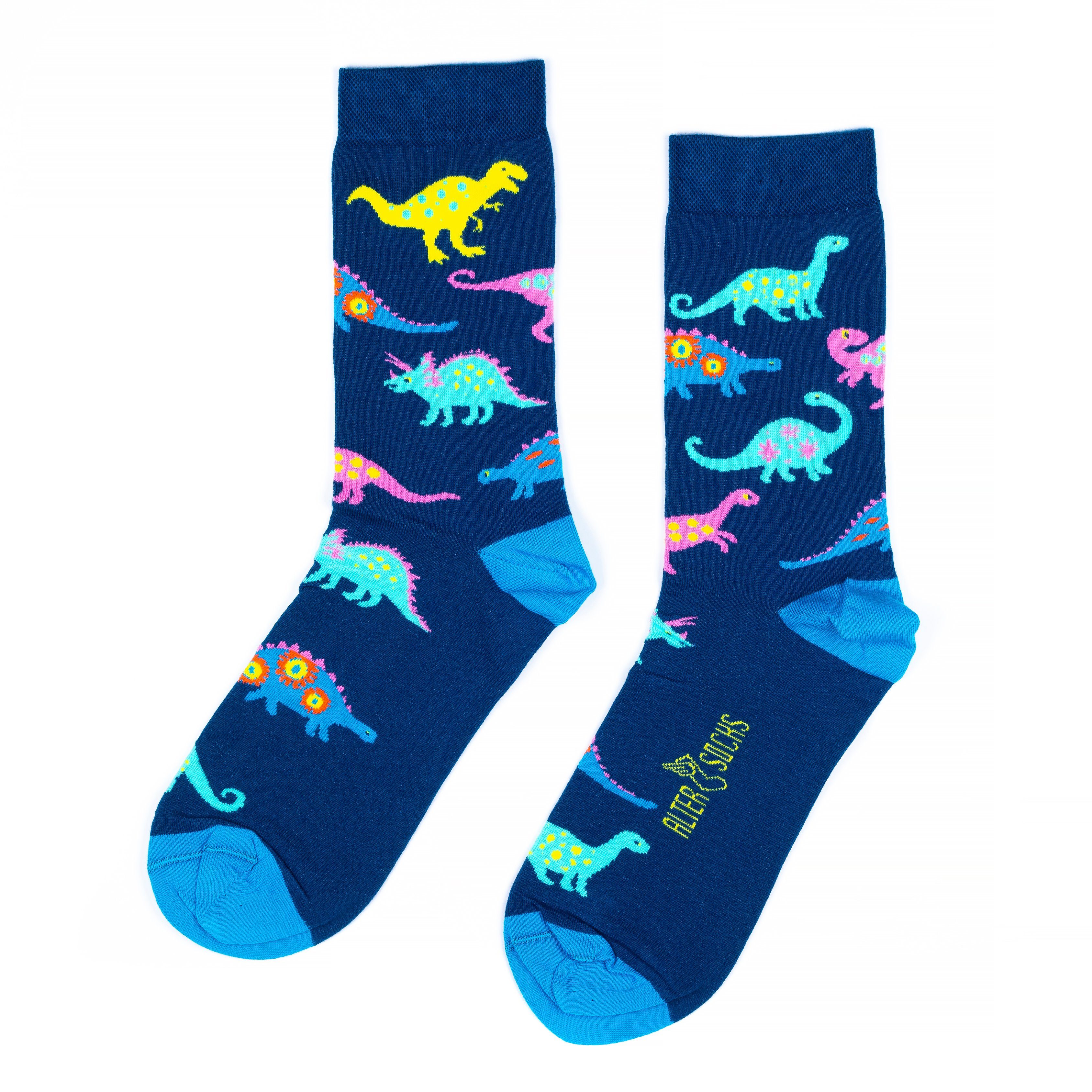 AlterSocks Freizeitsocken Lustige Socken Dino Socken Damen & Herren Unisex Größe 36 – 45 (1 Paar)