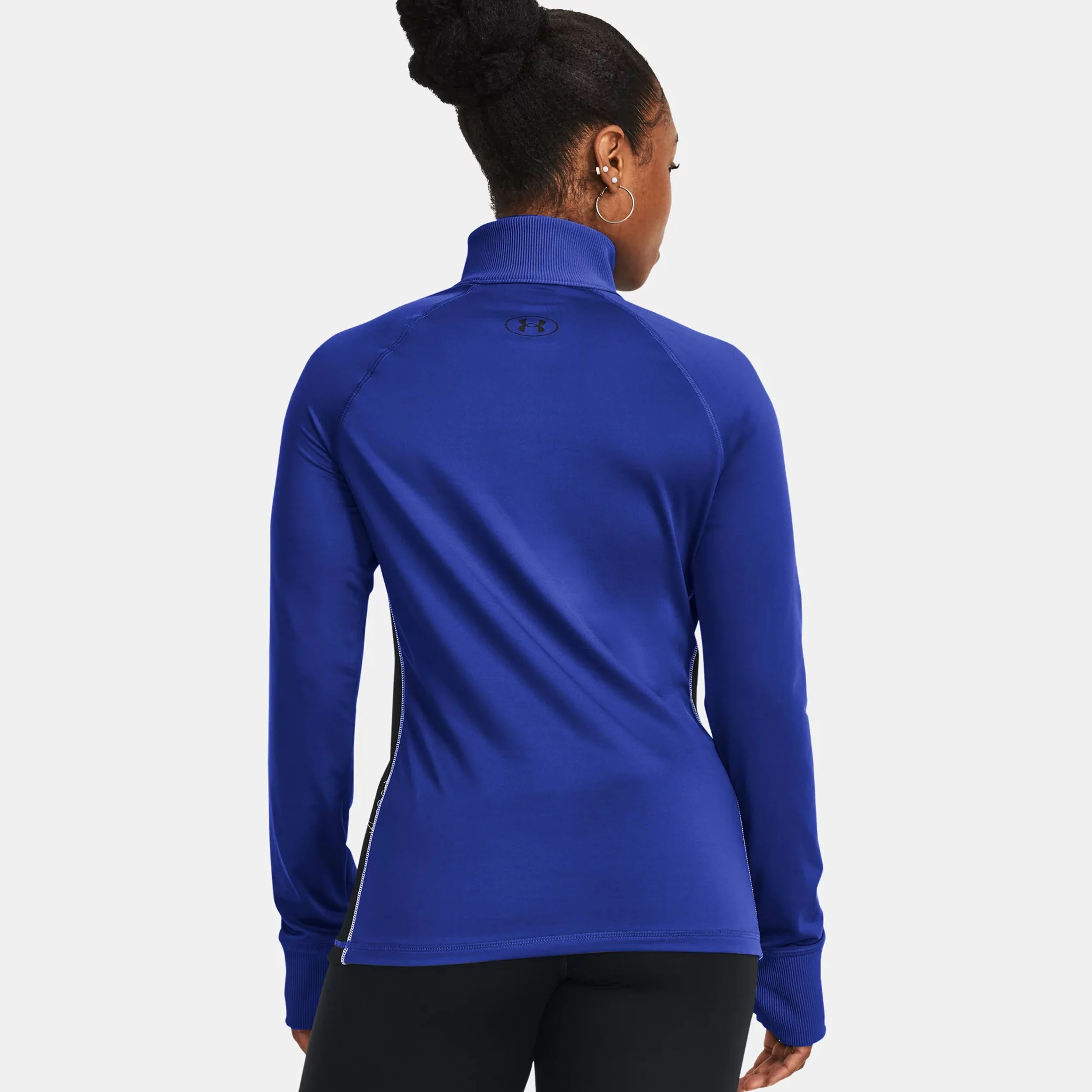 CW Half-Zip Longsleeve Damen - Blau