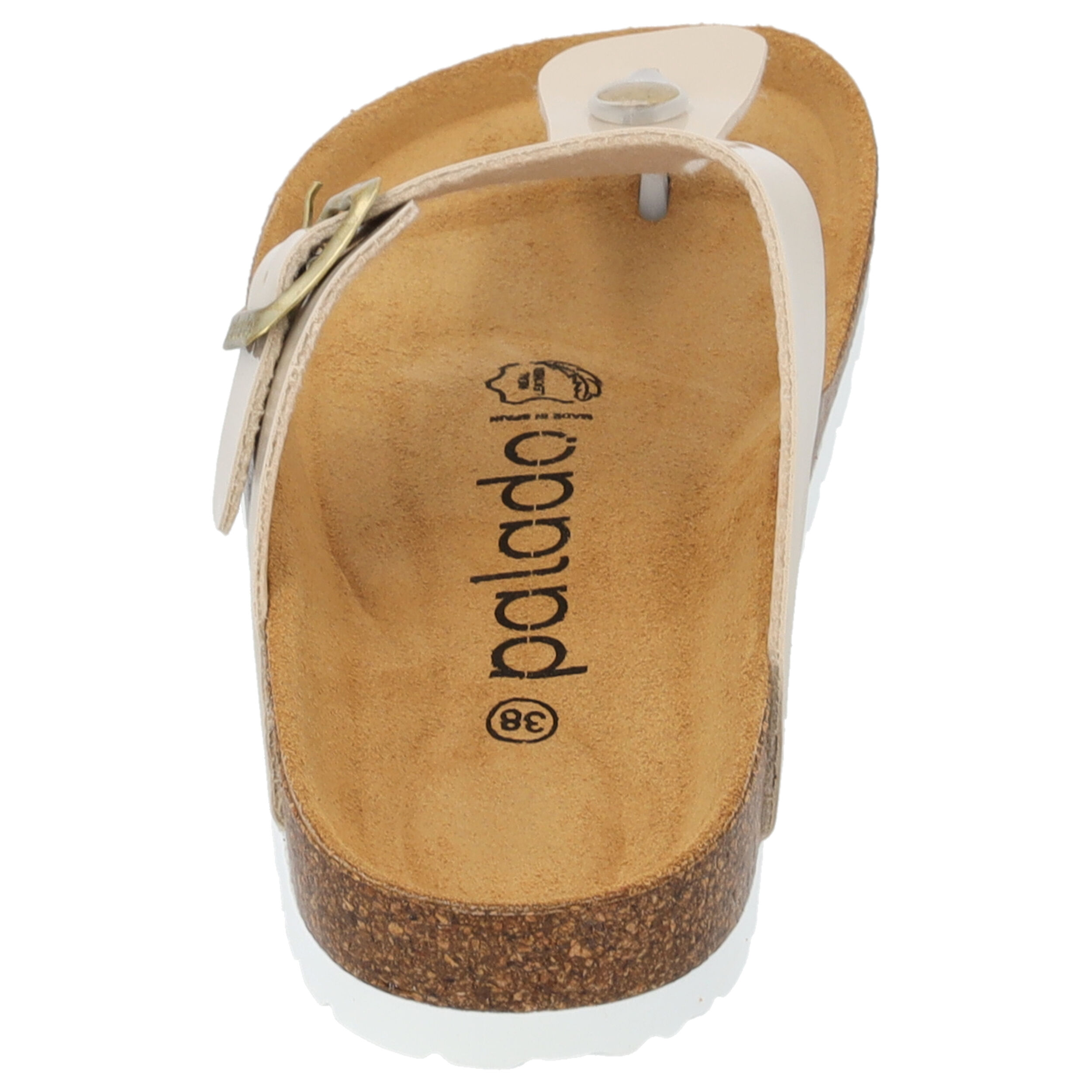 Palado Kos Lack, Zehentrenner, Damen, Beige