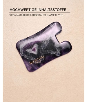 Rosental Organics Amethyst Gua Sha Natural Lifting Tool Gesicht Roll-On-1 Stk