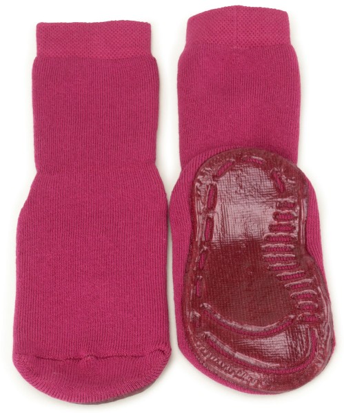 Ewers ~ Stoppersocke SoftStep 2er Set ~ Rollschuh Türkis/Uni Marone