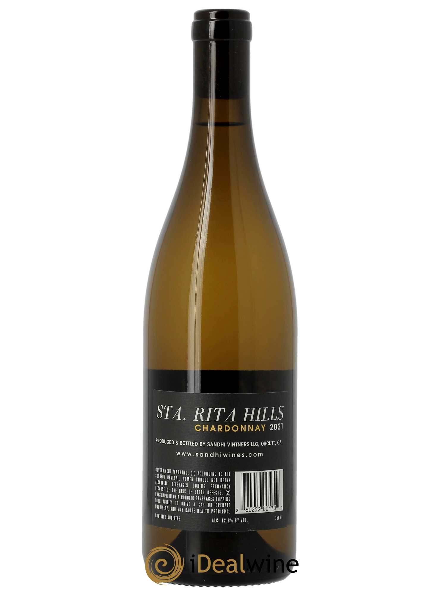 Santa Rita Hills Sandhi Wines - Rajat Parr  2021 - Lot de 1 Bouteille