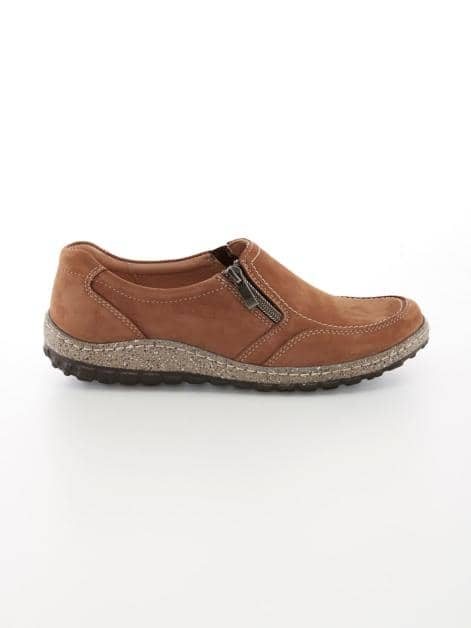 Slipper mit Reißverschlüssen