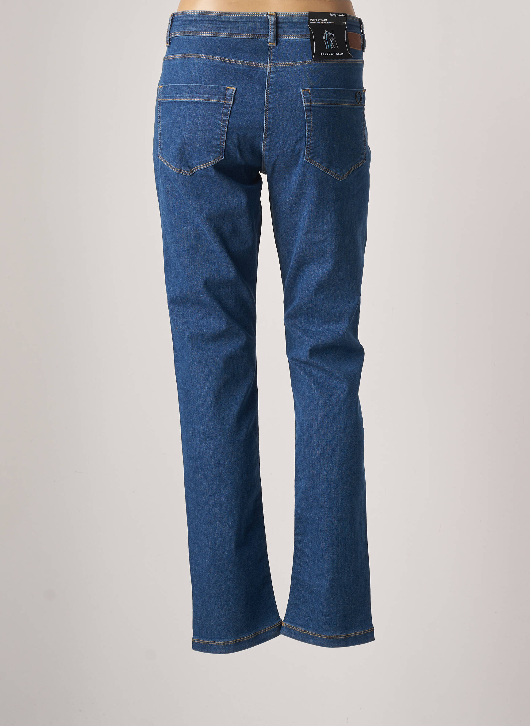 Betty Barclay Jeans Coupe Slim Femme couleur bleu