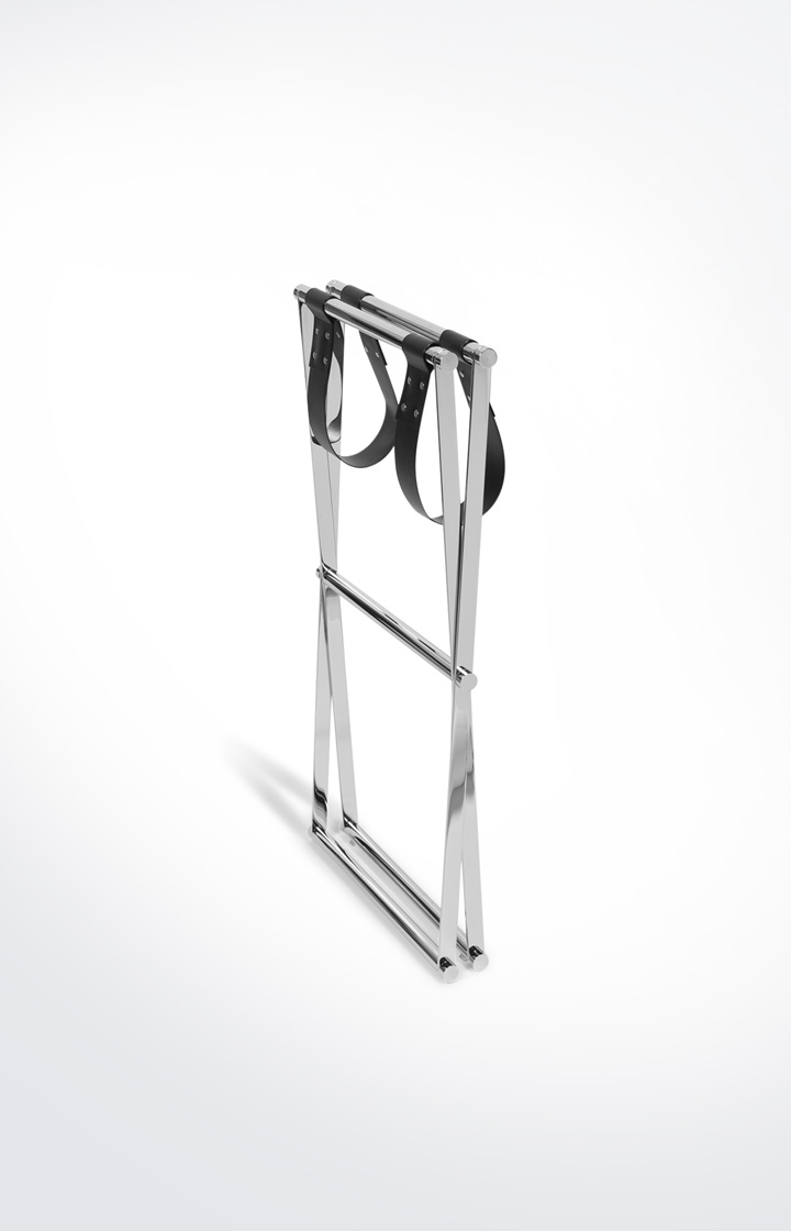 Großer Beistelltisch Homeline, Schwarz/Silber