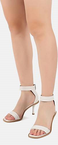 ekonika Schuhe mit offener Karree-Spitze
