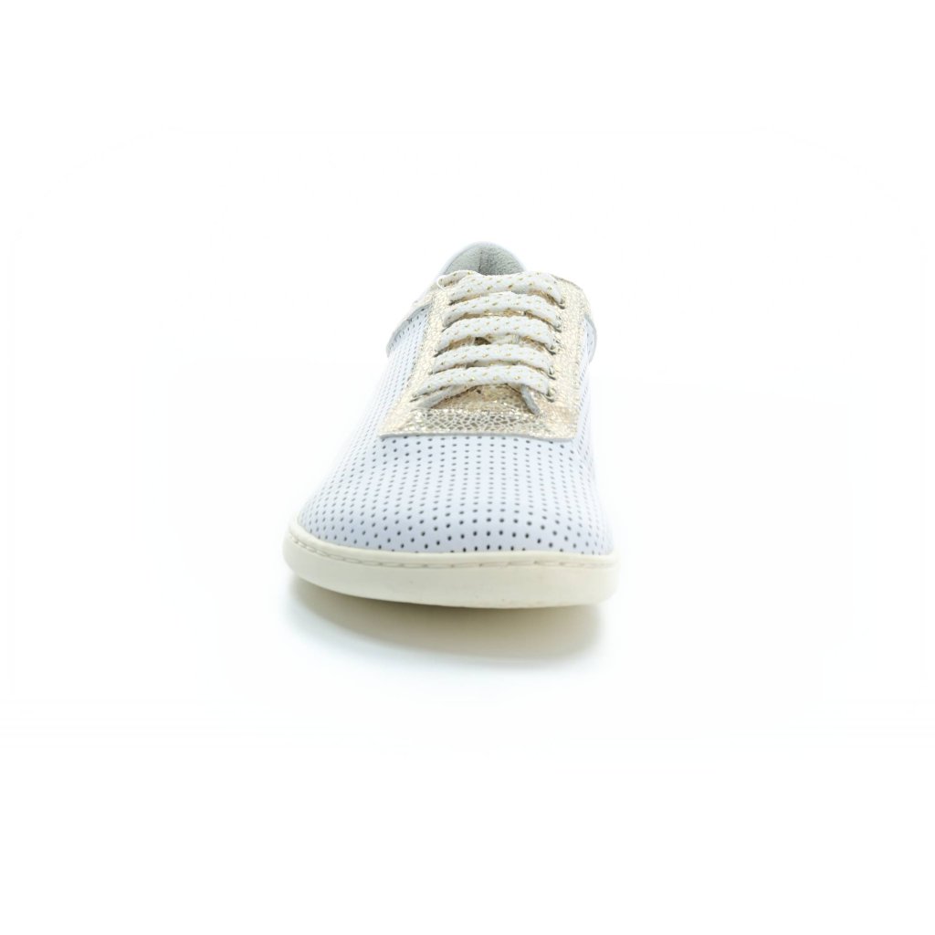 Zaqq Qooqy White Barfuß-Halbschuhe