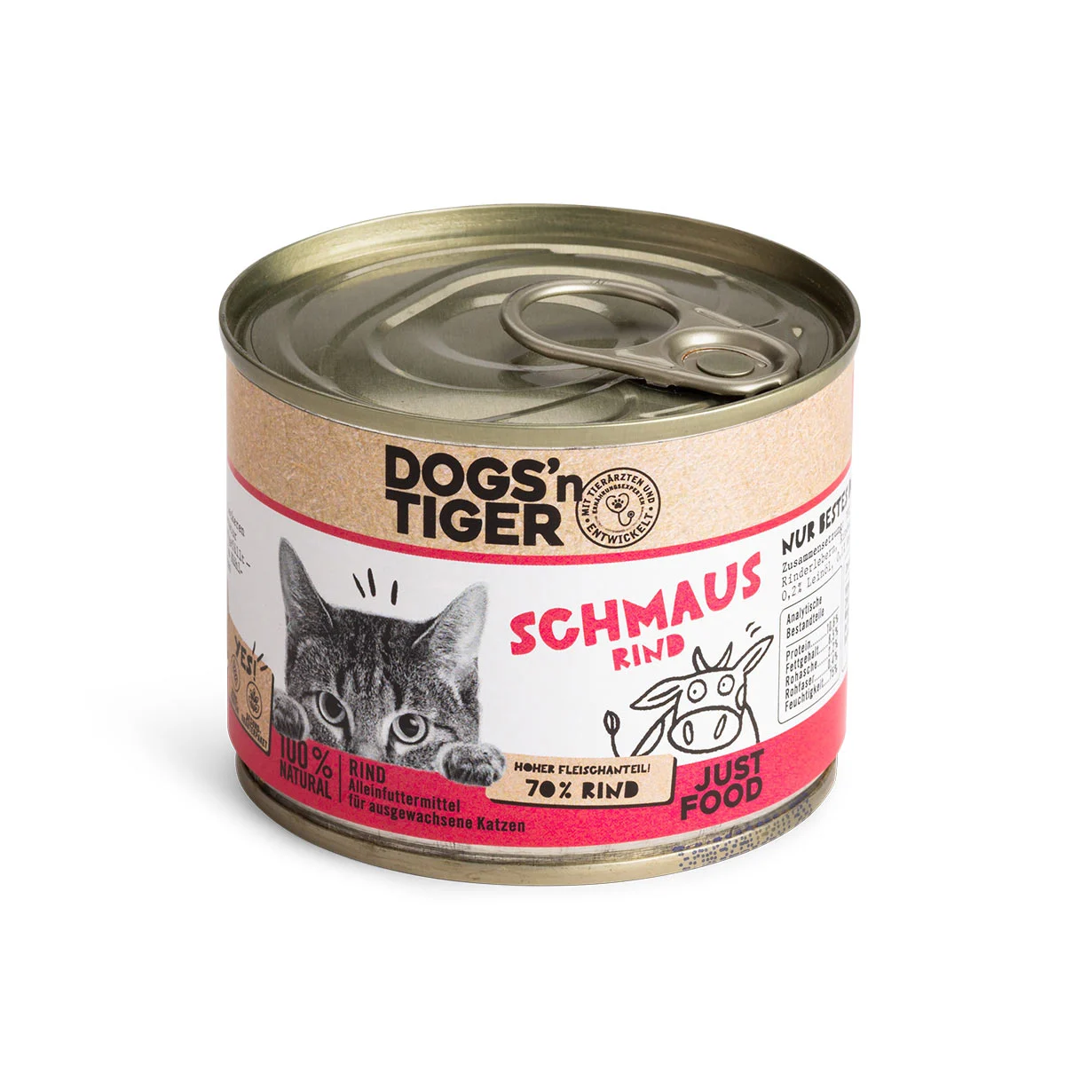 Dogs'n Tiger Schmaus Nassfutter Rind günstig kaufen bei ZooRoyal