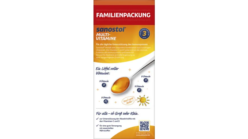 Sanostol Multi-Vitamine 780 ml