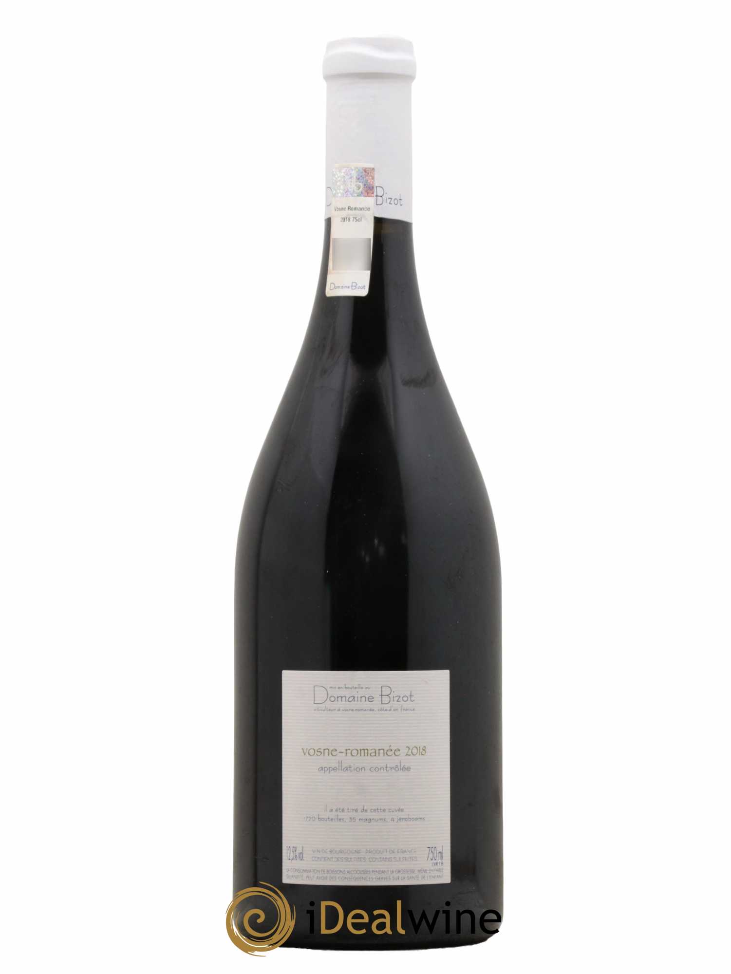 Vosne-Romanée Bizot (Domaine)  2018 - Lot de 1 Bouteille