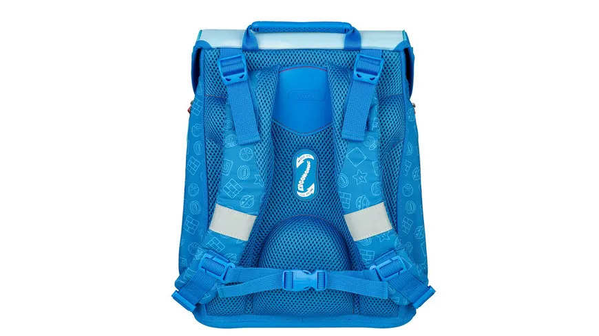 scooli Schulranzen-Set Easy Fit SUPER MARIO 5teilig