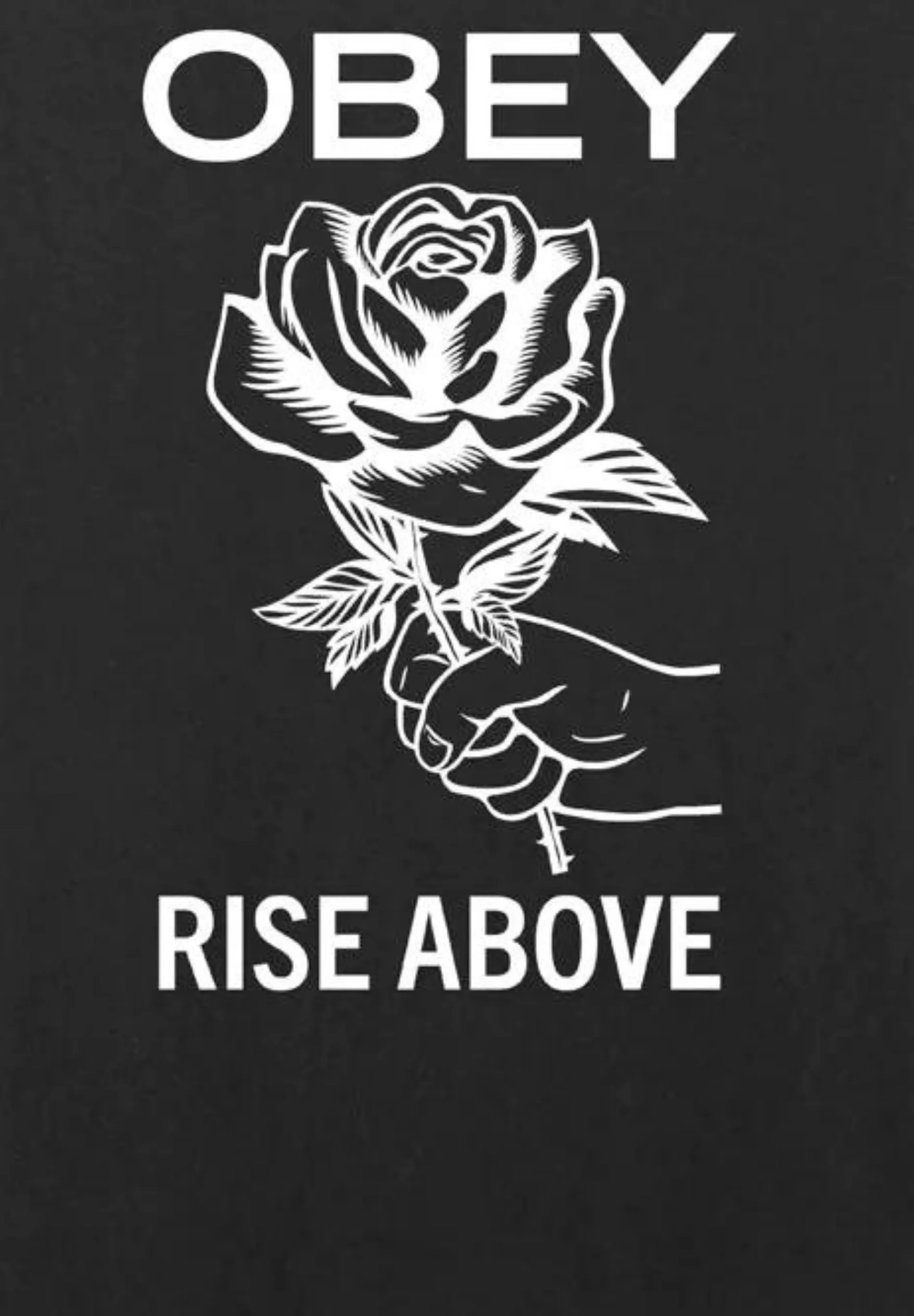 Obey Clothing RISE ABOVE CLASSIC - Camiseta con estampado
