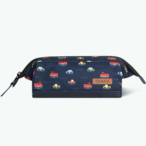 Maranello navy blue school pencil case
