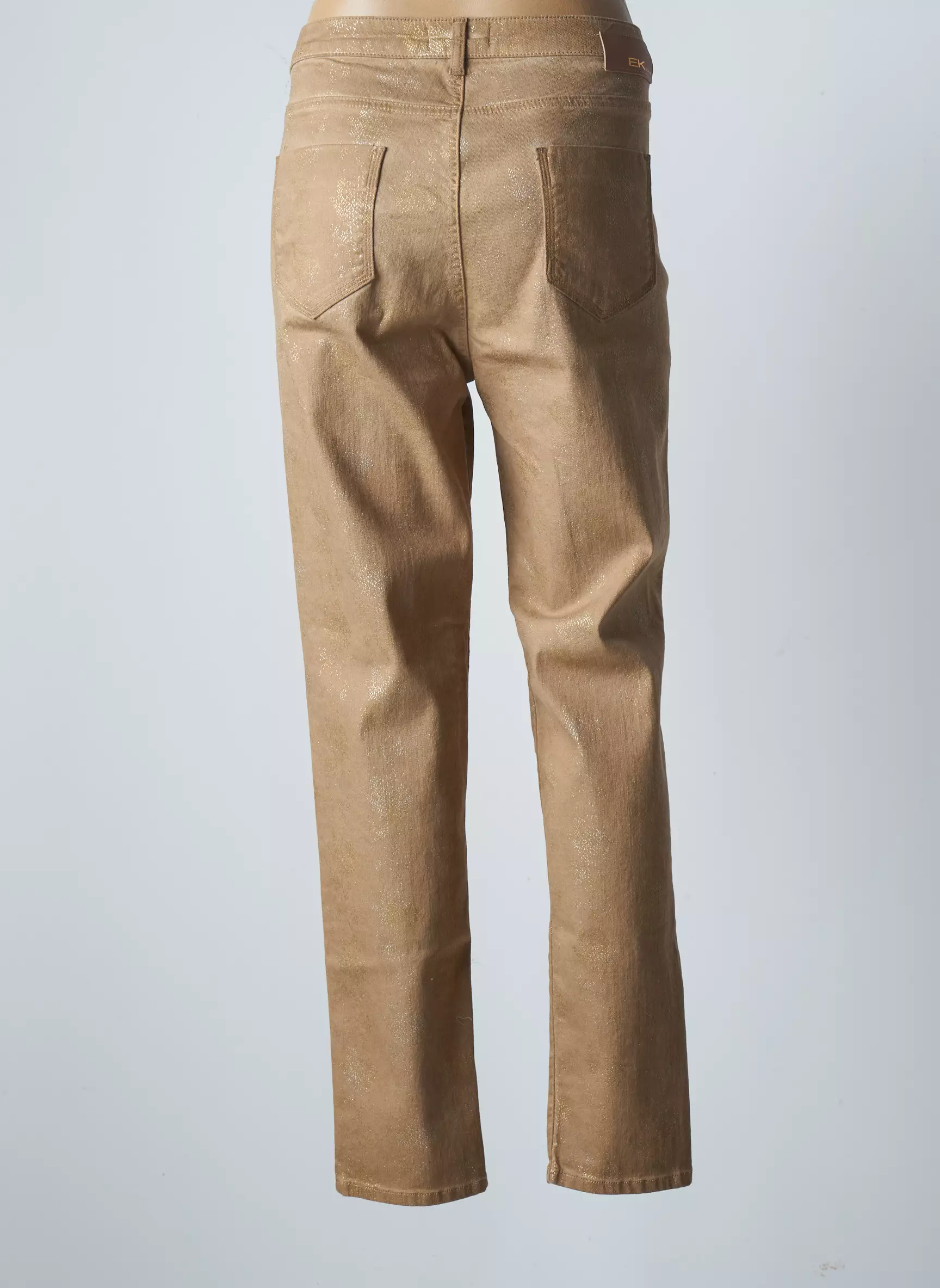Eva Kayan Pantalons Slim Femme couleur beige