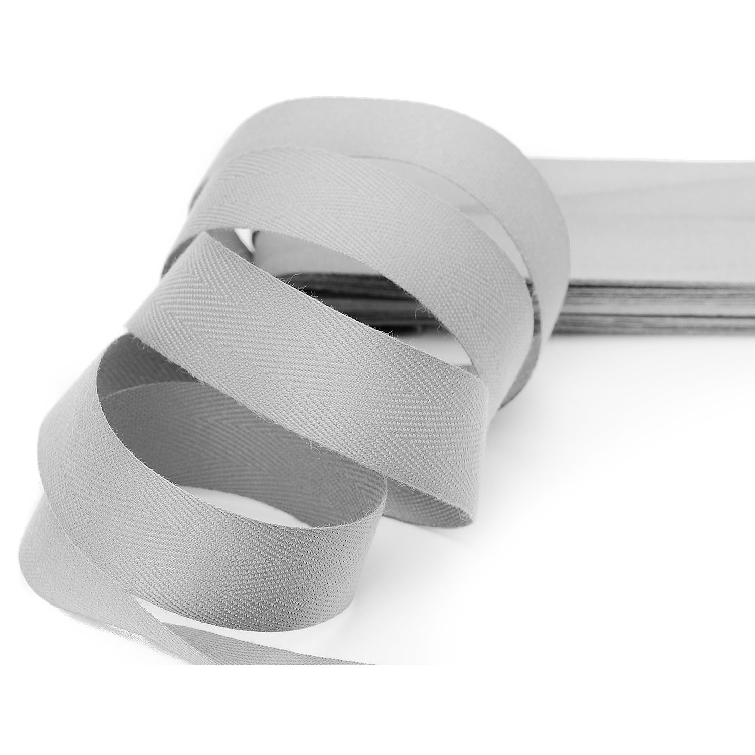 buttinette Nahtband, grau, Breite: 2 cm, 5 m