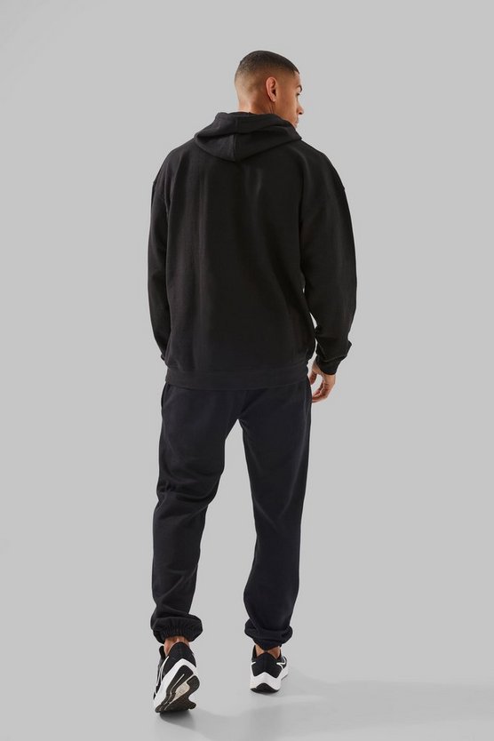 Oversize Hoodie mit Man Active Athletic Print