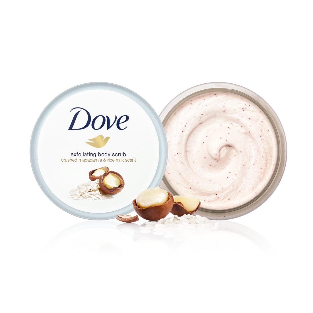 Creme-Dusch-Peeling Macadamia & Reismilch