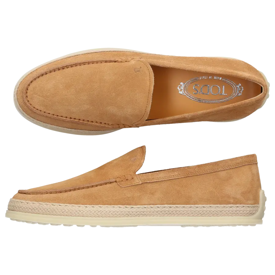 Tod's - Loafer 92K0HU Veloursleder - beige