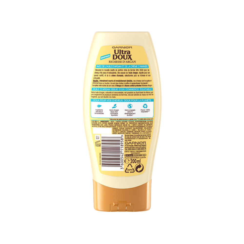 garnier Ultra Doux Richesse d'Argan Après-Shampooing Richesse d'Argan