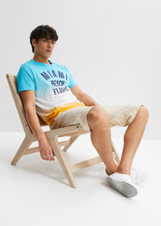 T-Shirt mit Farbverlauf