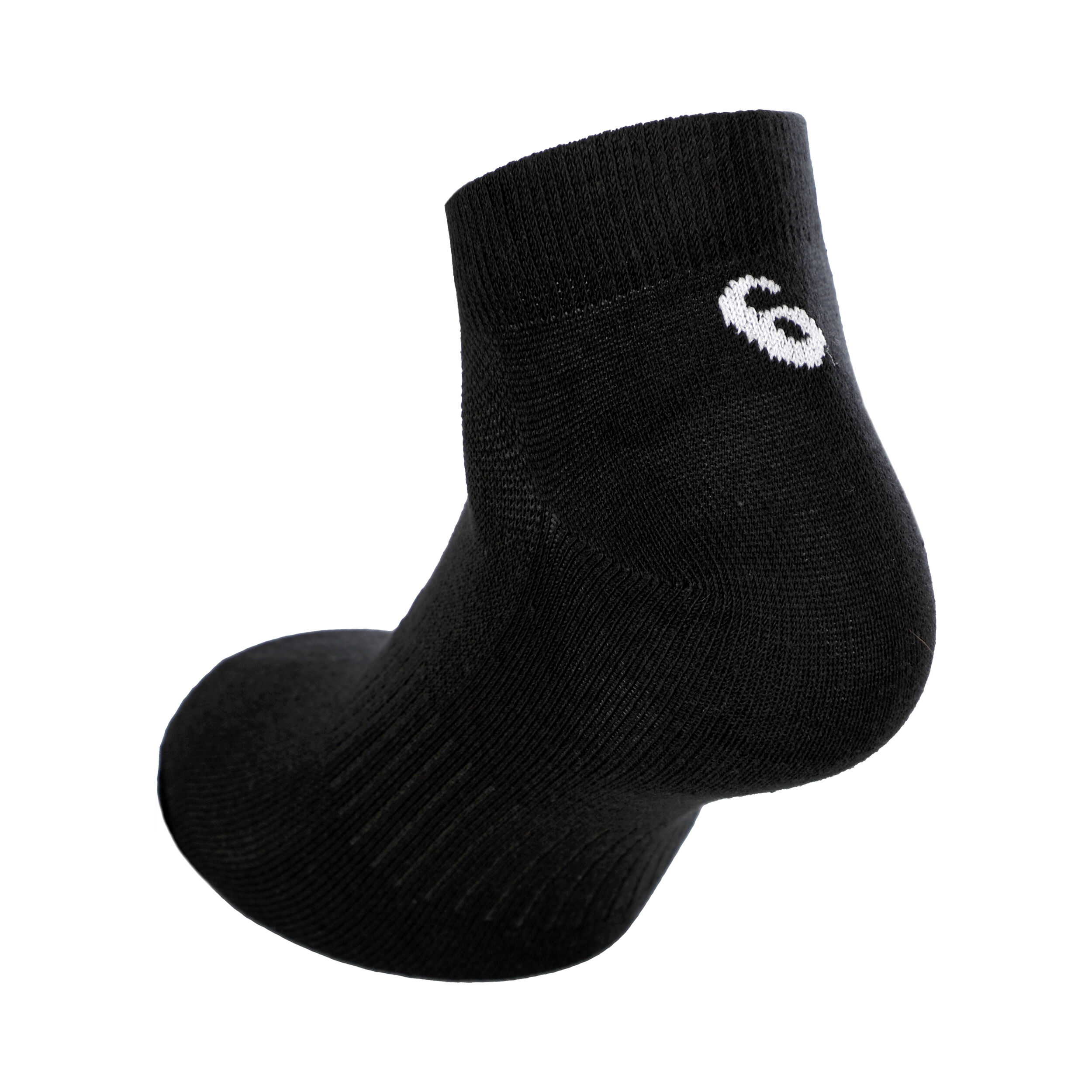 PED Sportsocken 3er Pack - Schwarz, Weiß
