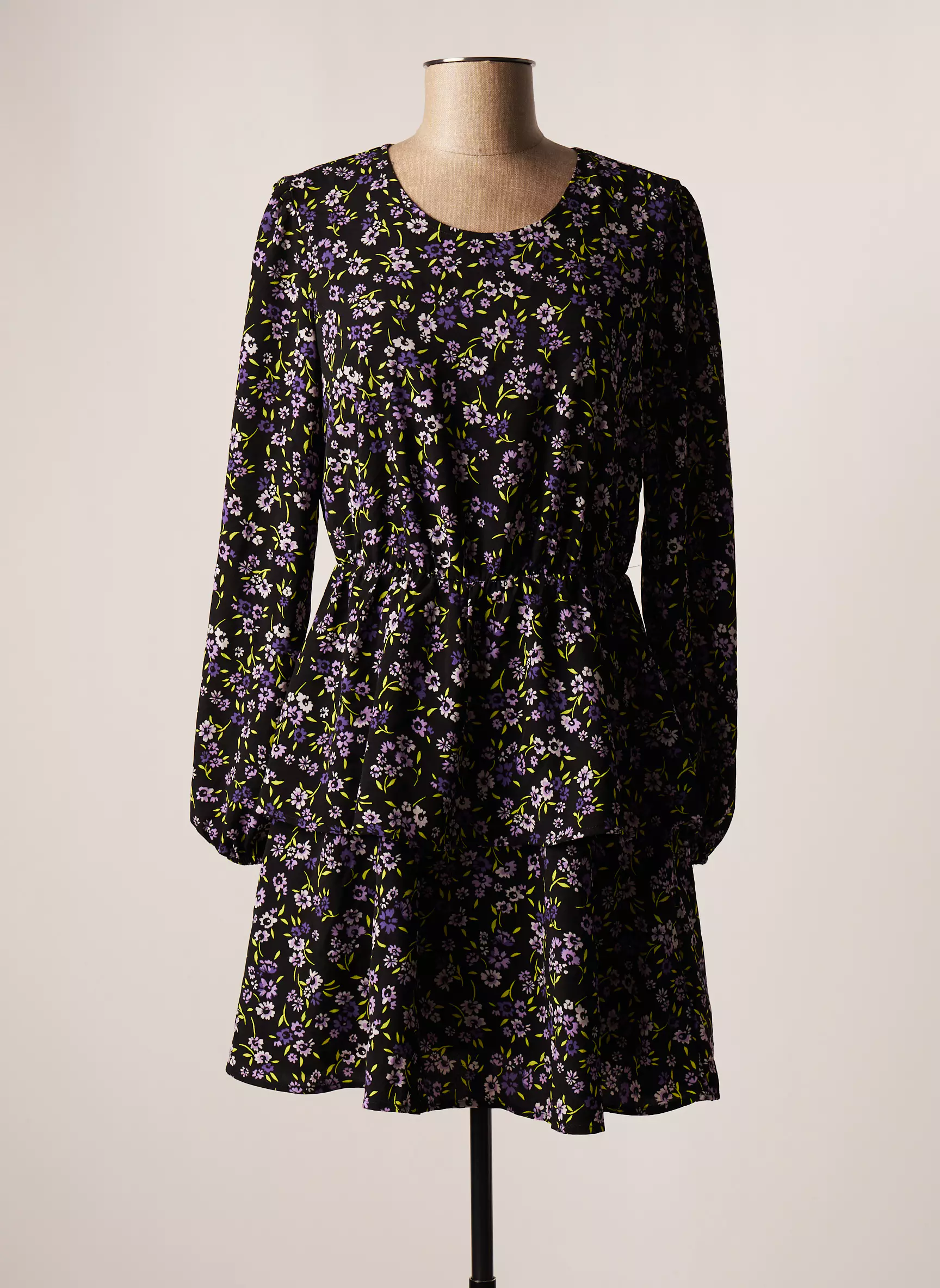 Only Robes Courtes Femme couleur noir
