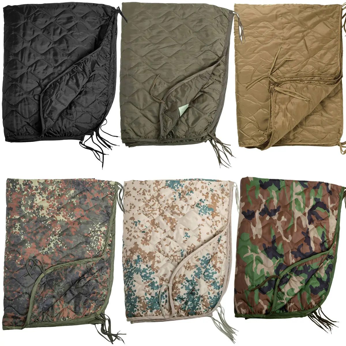 US Poncho Liner Steppdecke versch. Farben