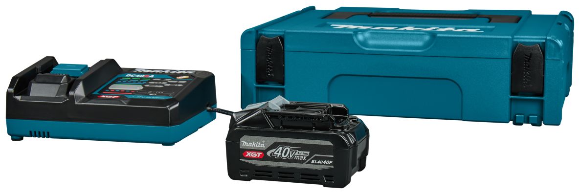 Makita Accessoires 1915D9-2 Startset XGT DC40RA / 1x BL4040F