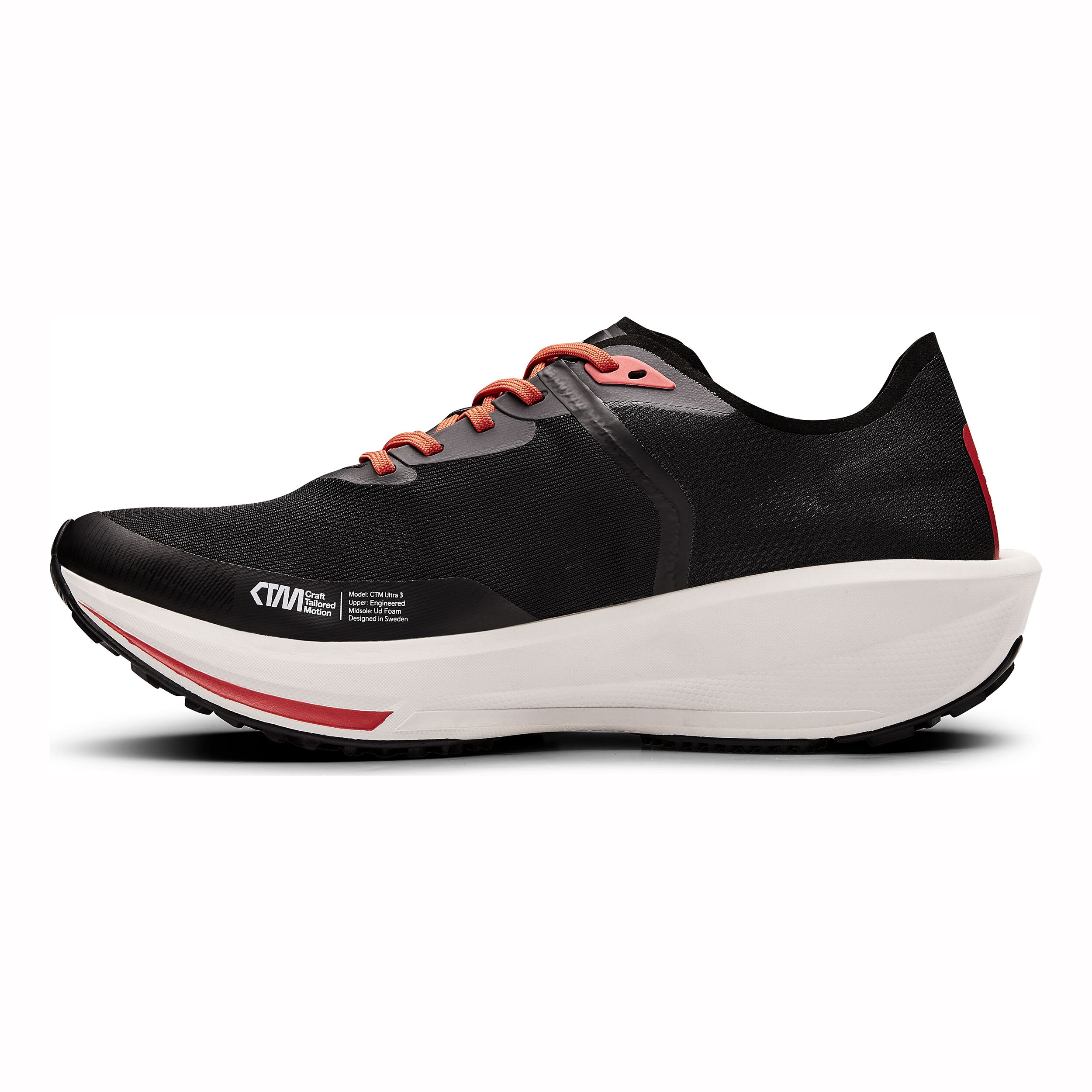 CTM Ultra 3 Neutralschuh Herren - Schwarz, Rot