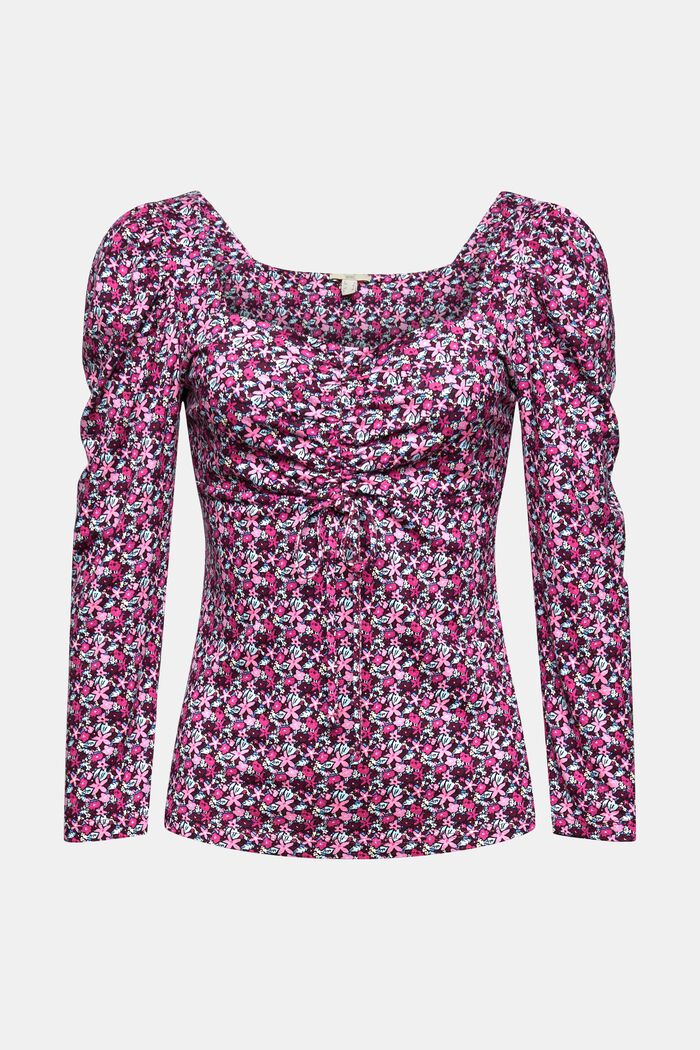 Geblümtes Longsleeve, LENZING™ ECOVERO