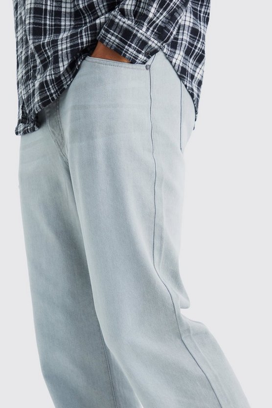 Tall lockere Schlagjeans